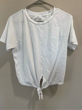 GAP White T-Shirt with Black Logo